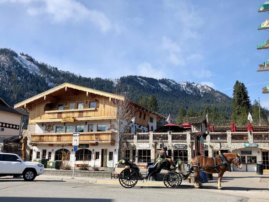 Apartment Walk To Downtown * Sleeps 6 + Pets * Ground Level Gem! Leavenworth